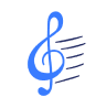 Music subject icon.
